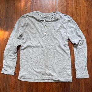 Crewcuts Gray Long Sleeve Tee